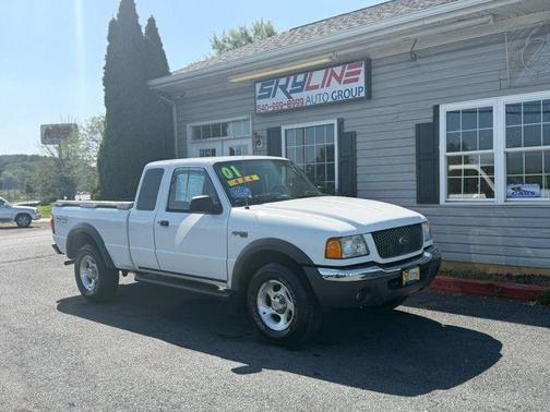 White 2001 Ford Ranger Edge