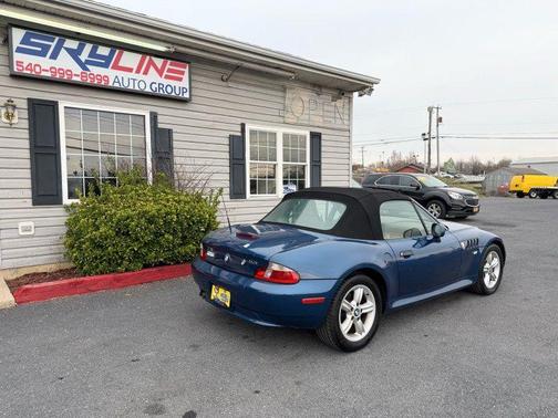 Blue 2000 BMW Z3 2.3 Roadster