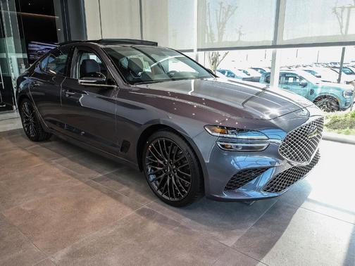 Blue 2026 Genesis G70 3.3T Prestige Graphite
