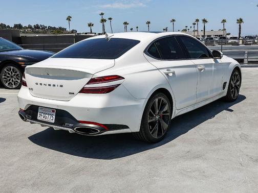 Verbier White 2023 Genesis G70 3.3T