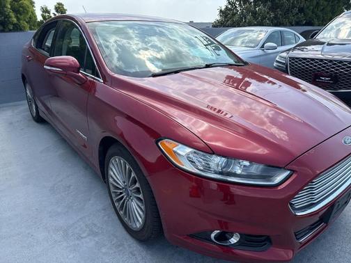 Ruby Red Metallic 2014 Ford Fusion Hybrid Titanium