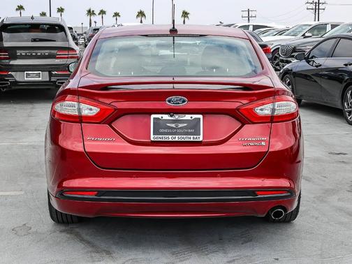 Ruby Red Metallic 2014 Ford Fusion Hybrid Titanium