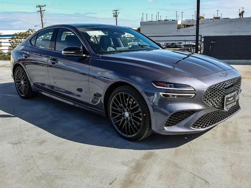 Blue 2026 Genesis G70 3.3T Prestige Graphite