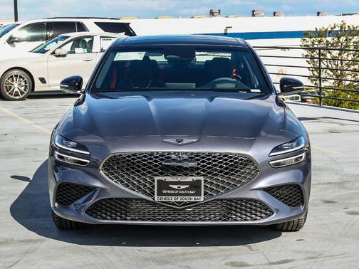 Blue 2026 Genesis G70 3.3T Prestige Graphite
