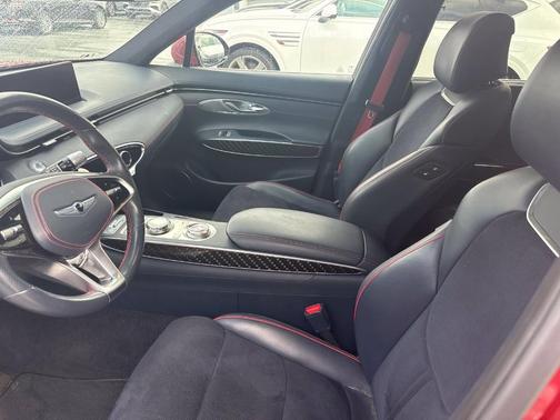 Red 2022 Genesis GV70 3.5T Sport