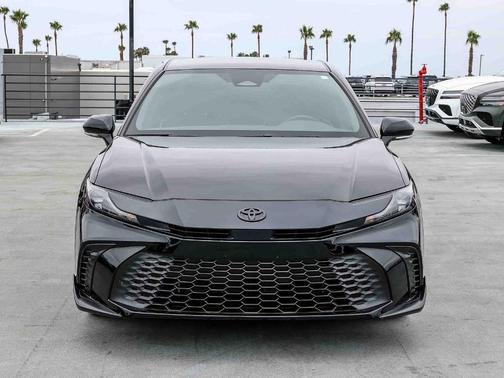 Midnight Black Metallic 2025 Toyota Camry SE