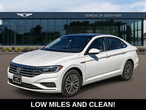 Pure White 2019 Volkswagen Jetta 1.4T SEL