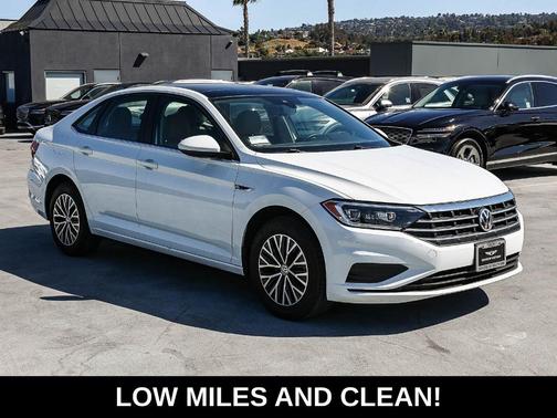Pure White 2019 Volkswagen Jetta 1.4T SEL