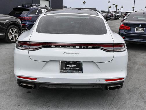 White 2021 Porsche Panamera 4
