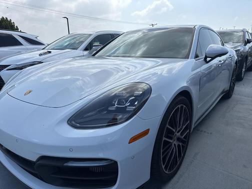 White 2021 Porsche Panamera 4