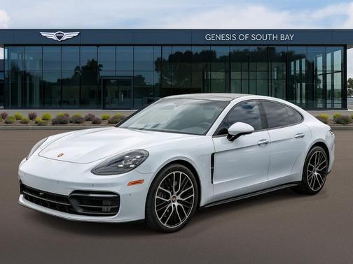 White 2021 Porsche Panamera 4