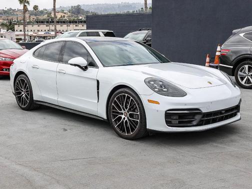 White 2021 Porsche Panamera 4