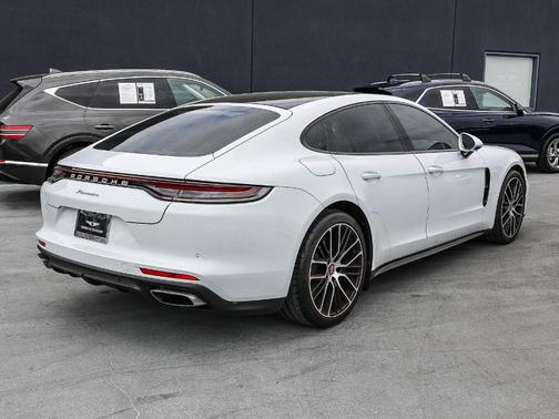 White 2021 Porsche Panamera 4
