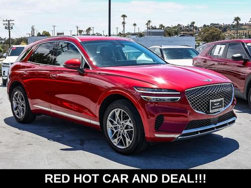 Red 2023 Genesis GV70 2.5T
