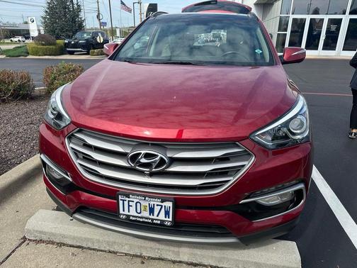 Serrano Red 2018 Hyundai Santa Fe Sport 2.4L