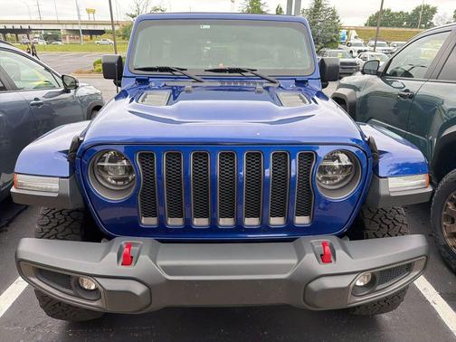 Ocean Blue Metallic Clearcoat 2019 Jeep Wrangler Unlimited Rubicon
