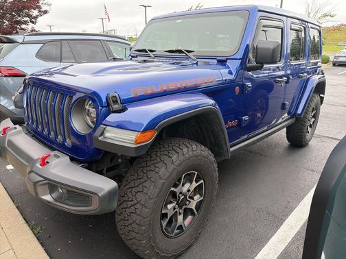Ocean Blue Metallic Clearcoat 2019 Jeep Wrangler Unlimited Rubicon
