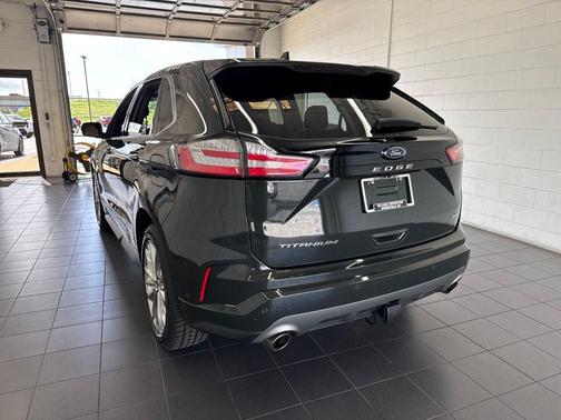Forged Green Metallic 2024 Ford Edge Titanium