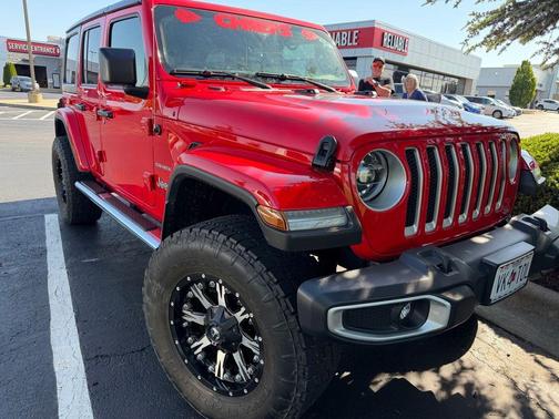 Firecracker Red Clearcoat 2021 Jeep Wrangler Unlimited Sahara