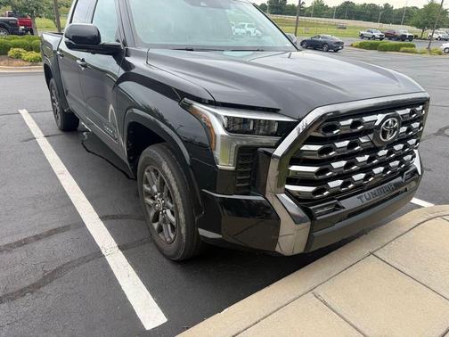 Midnight Black Metallic 2023 Toyota Tundra Platinum