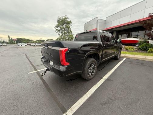 Midnight Black Metallic 2023 Toyota Tundra Platinum