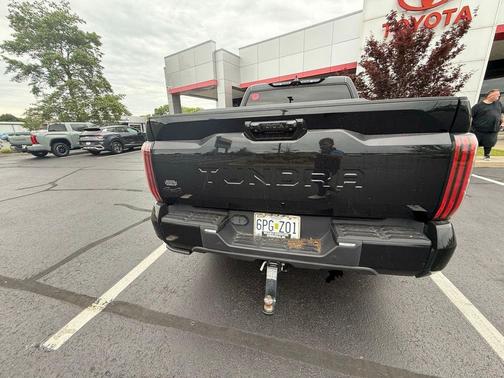 Midnight Black Metallic 2023 Toyota Tundra Platinum