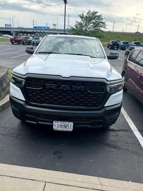 Bright White Clearcoat 2025 RAM 1500 Tradesman