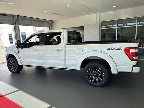 Star White Metallic Tri-Coat 2021 Ford F-150 Platinum