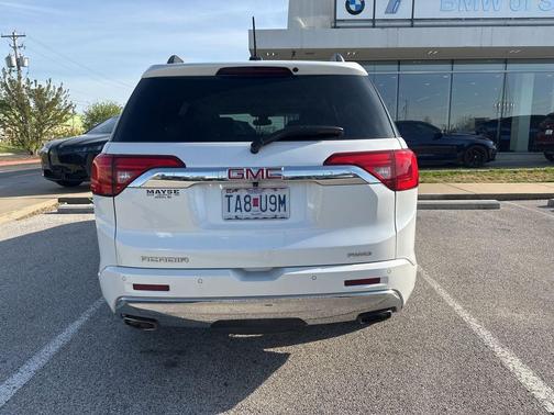 White Frost Tricoat 2017 GMC Acadia Denali