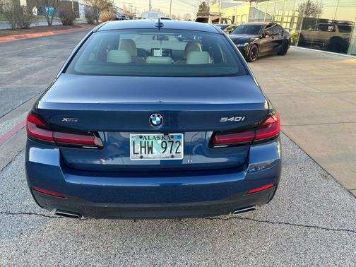 Blue Metallic 2023 BMW 540 i xDrive