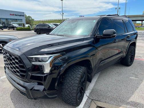 Midnight Black Metallic 2024 Toyota Sequoia Capstone