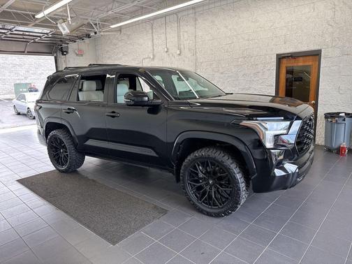 Midnight Black Metallic 2024 Toyota Sequoia Capstone
