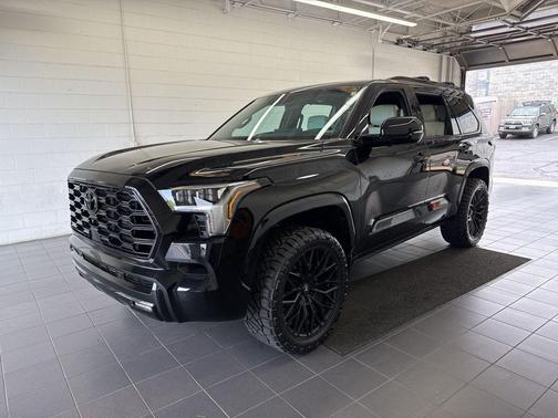 Midnight Black Metallic 2024 Toyota Sequoia Capstone