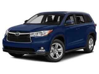 Blue Metallic 2015 Toyota Highlander XLE