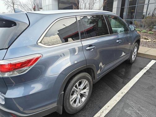 Blue Metallic 2015 Toyota Highlander XLE