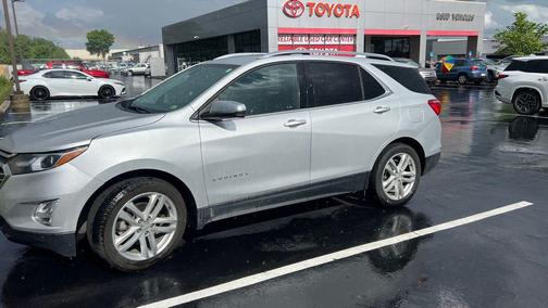 Silver Ice Metallic 2019 Chevrolet Equinox Premier w/2LZ