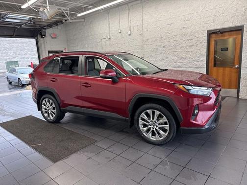 Ruby Flare Pearl 2022 Toyota RAV4 XLE Premium