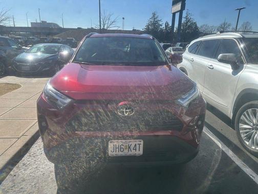 Red Metallic 2022 Toyota RAV4 XLE Premium