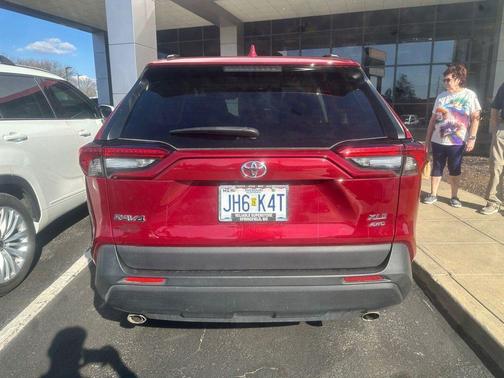 Red Metallic 2022 Toyota RAV4 XLE Premium