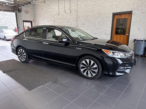 Black 2017 Honda Accord Hybrid EX-L