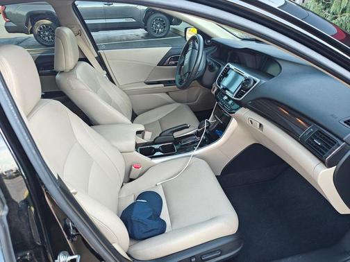 Black 2017 Honda Accord Hybrid EX-L