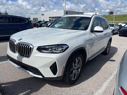 White Metallic 2023 BMW X3 xDrive30i