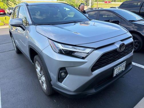 Silver Sky Metallic 2025 Toyota RAV4 XLE Premium