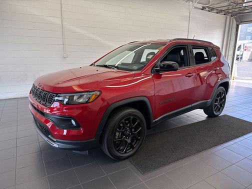 Red Hot Pearlcoat 2025 Jeep Compass Latitude