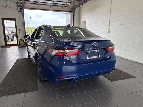 Blue 2023 Toyota Camry SE
