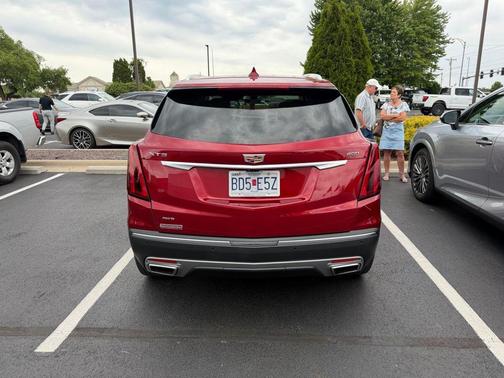 Radiant Red 2023 Cadillac XT5 Premium Luxury