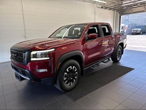 Cardinal Red Metallic Tricoat 2023 Nissan Frontier PRO-X