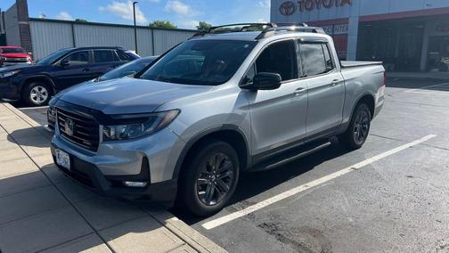 Lunar Silver Metallic 2021 Honda Ridgeline Sport
