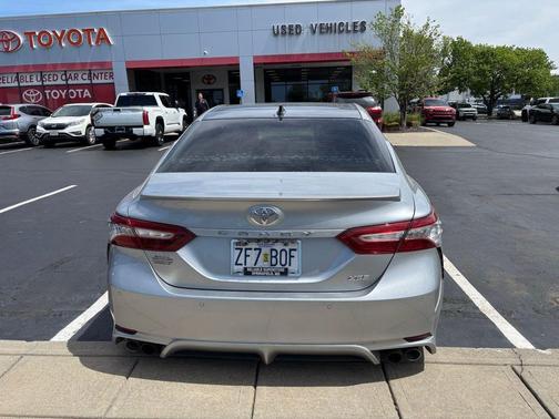 Celestial Silver Metallic 2018 Toyota Camry XSE