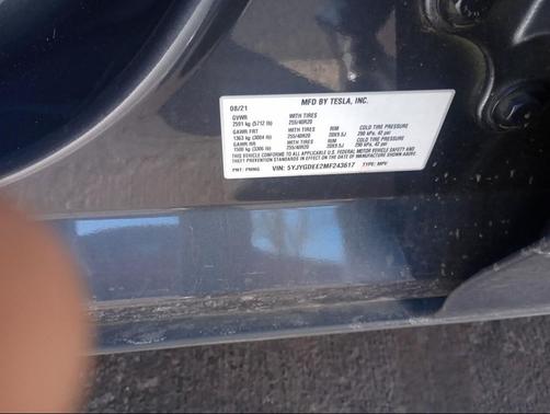 2021 Tesla Model Y Long Range Dual Motor All-Wheel Drive